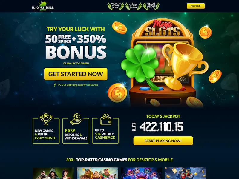 raging bull slots home